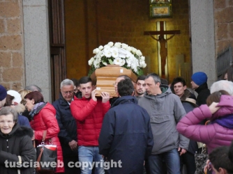 Vejano - I funerali di Damiano Barberini