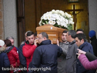 Vejano - I funerali di Damiano Barberini