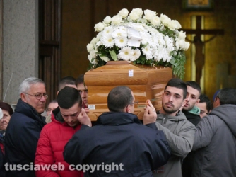 Vejano - I funerali di Damiano Barberini