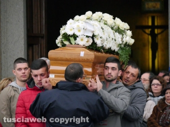 Vejano - I funerali di Damiano Barberini