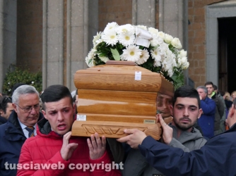 Vejano - I funerali di Damiano Barberini