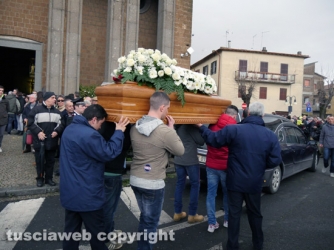 Vejano - I funerali di Damiano Barberini