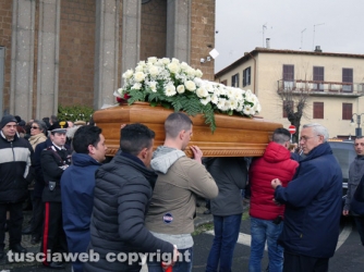 Vejano - I funerali di Damiano Barberini