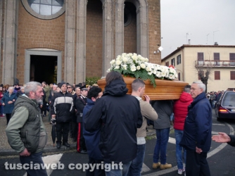 Vejano - I funerali di Damiano Barberini