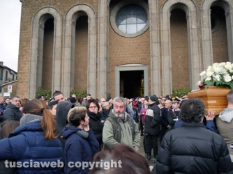 Vejano - I funerali di Damiano Barberini