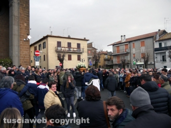 Vejano - I funerali di Damiano Barberini