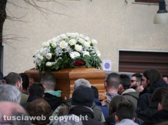 Vejano - I funerali di Damiano Barberini