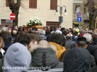 Vejano - I funerali di Damiano Barberini