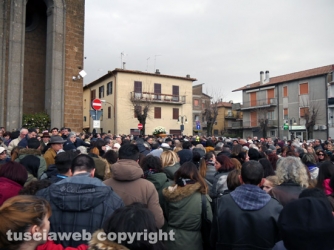 Vejano - I funerali di Damiano Barberini