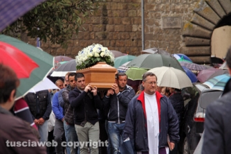 Vitorchiano - I funerali di Daniela Anselmi