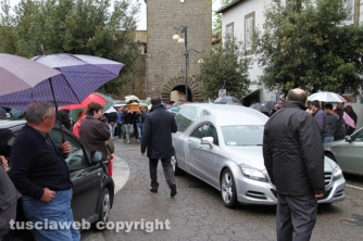 Vitorchiano - I funerali di Daniela Anselmi