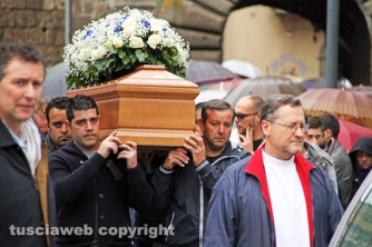 Vitorchiano - I funerali di Daniela Anselmi