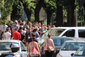 Viterbo - I funerali di Deborah Laezza