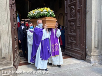 Viterbo - I funerali di don Angelo Massi