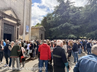 Valentano - I funerali di don Franco Magalotti