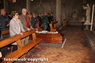 Viterbo - I funerali di don Giampaolo Manca