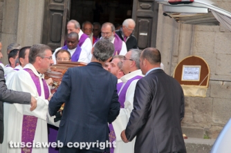 Viterbo - I funerali di don Giampaolo Manca