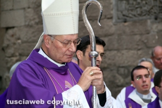 Viterbo - I funerali di don Giampaolo Manca