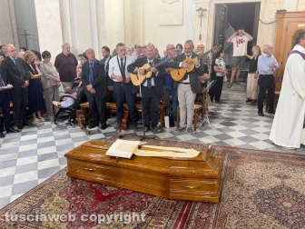 Viterbo - I funerali di don Ivo Bruni