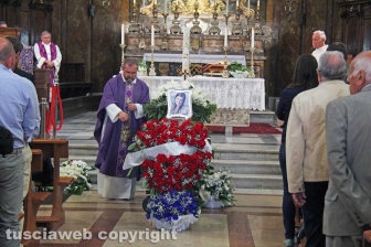 Bagnoregio - I funerali di Elena Maria Coppa
