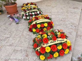 I funerali di Elisa Berti Calabrò