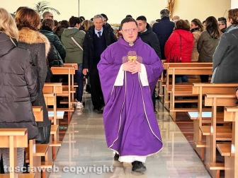 I funerali di Elisa Berti Calabrò