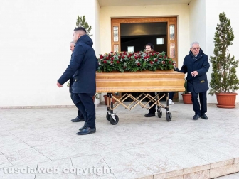 I funerali di Elisa Berti Calabrò