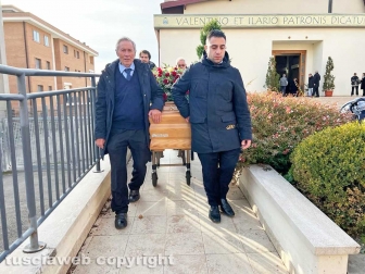 I funerali di Elisa Berti Calabrò