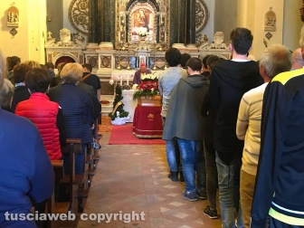 Vallerano - I funerali di Emiliano Morelli