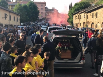 Vallerano - I funerali di Emiliano Morelli