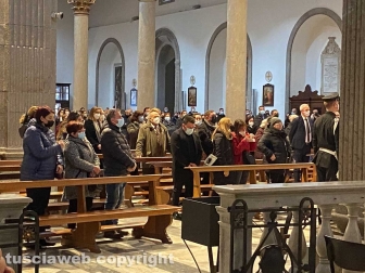 Viterbo - I funerali di Enzo Colasuonno