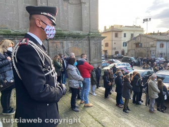Viterbo - I funerali di Enzo Colasuonno