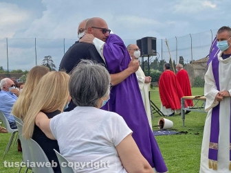 I funerali di Fabrizio Bianchini