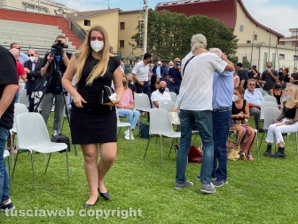 I funerali di Fabrizio Bianchini