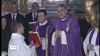 Roma - Nella chiesa degli artisti a piazza del Popolo i funerali di Fabrizio Frizzi