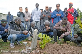I funerali di Fatma Nguirane