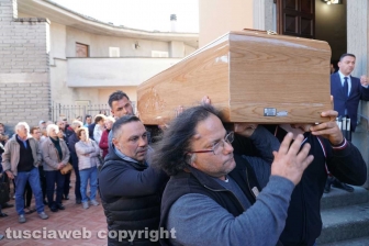 Corchiano - I funerali di Fernando Pilera