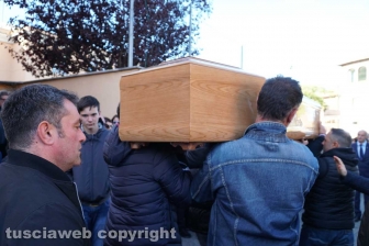 Corchiano - I funerali di Fernando Pilera