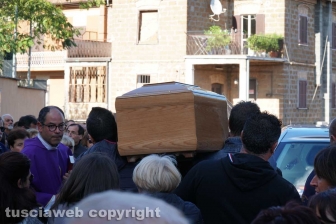 Corchiano - I funerali di Fernando Pilera