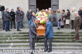 Viterbo - I funerali di Francesco Mencaroni