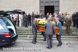Viterbo - I funerali di Francesco Mencaroni