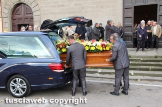 Viterbo - I funerali di Francesco Mencaroni