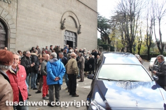 Viterbo - I funerali di Francesco Mencaroni