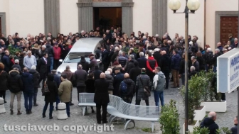 I funerali di Francesco Peruzzi