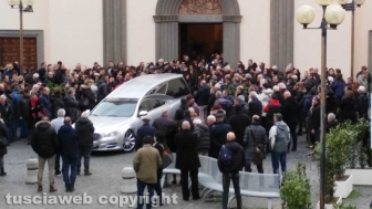 I funerali di Francesco Peruzzi