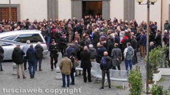 I funerali di Francesco Peruzzi