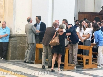 Viterbo - I funerali di Francesco Pio Marcoccia
