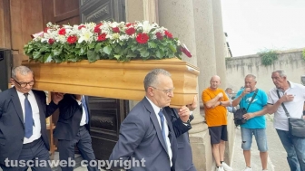 Viterbo - I funerali di Francesco Pio Marcoccia