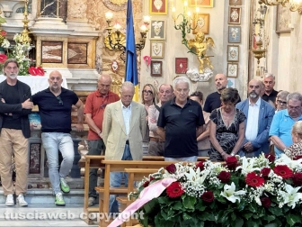 Viterbo - I funerali di Francesco Pio Marcoccia