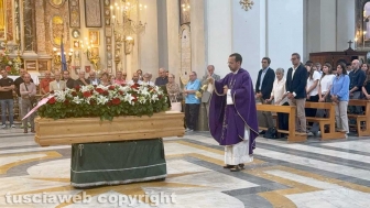 Viterbo - I funerali di Francesco Pio Marcoccia